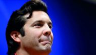Real Madrid interim coach Santiago Solari during the press conference. Reuters/David W Cerny 
