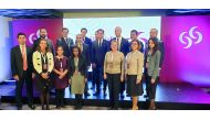 The participants with Commercial Bank and Alternatif Bank officials, in Turkey.