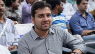 In this file photo taken on October 30, 2015 Binny Bansal, co-founder of Flipkart, attends the launch of a Flipkart fulfillment centre on the outskirts of Hyderabad. AFP / Noah Seelam
 