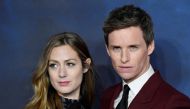 Actor Eddie Redmayne and his wife Hannah Bagshawe attend the British premiere of 'Fantastic Beasts: The Crimes of Grindelwald' movie in London, Britain, November 13, 2018. REUTERS/Toby Melville
 