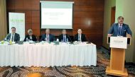 FROM LEFT: Kee Loon Chua, Allen and Gledhill - Singapore; Som Mandal, Fox Mandal - India; Prof Dr Zikya Akinci, Akinci Law Office - Turkey; Dato Firoz Hussein, Zaid Ibrahi Company - Malaysia; Daniel Greineder, Peter and Partners - Switzerland; and Prof Kh