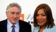 FILE PHOTO: Robert De Niro and wife Grace Hightower arrive for the Chaplin Awards at the Film Society of Lincoln Center in the Manhattan borough of New York, U.S. May 8, 2017. REUTERS/Carlo Allegri/File photo
 