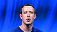 In this file photo taken on May 24, 2018 Facebook's CEO Mark Zuckerberg delivers his speech during the VivaTech (Viva Technology) trade fair in Paris.  AFP / Gerard Julien