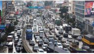 Traffic fills a highway in Beirut, Lebanon November 16, 2018. REUTERS