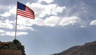 The American flag sways in the wind at Forward Operating base Baylough in Afghanistan’s Zabul province, June 6, 2010. U.S. Army photo by Spc. Eric Cabral  
