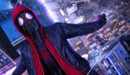 A still from the movie Spider-man: Into the Spider-verse.