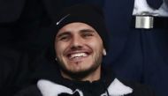 Inter Milan's Mauro Icardi in the stadium before the match REUTERS/Sergio Perez