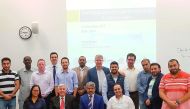 The officials at the Safe Urban Street Design for Vulnerable Road Users Workshop at QU.