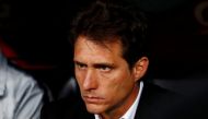Boca Juniors coach Guillermo Barros Schelotto.
