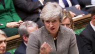 A video grab from footage broadcast by the UK Parliament's Parliamentary Recording Unit (PRU) shows Britain's Prime Minister Theresa May answering questions after making a statement to the House of Commons in London on December 17, 2018, following her att