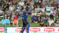 Sri Lanka's Kusal Perera bats during the first one-day international cricket match between New Zealand and Sri Lanka at Bay Oval in Mount Maunganui on January 3, 2019. (AFP / MICHAEL BRADLEY)
