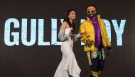 Indian Bollywood actors Ranveer Singh (R) and Alia Bhatt (L) attend the trailer launch of their upcoming musical Hindi film 'Gully Boy' directed by Zoya Akhtar in Mumbai on January 9, 2019. AFP / Sujit Jaiswal