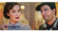 Still of Emily Blunt and Lin-Manuel Miranda from the movie Mary Poppins Returns.