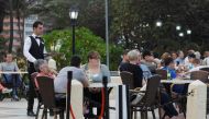Tourists sit in the garden of a hotel in Havana, January 29, 2018. Reuters