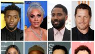 Best picture Oscar nominees for the 91st annual Academy Awards (Top L-R) Chadwick Boseman representing 