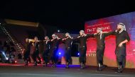 Palestinian “Dabke” dance at the Cultural Diversity Festival at Katara Amphitheatre last weekend.