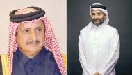 Sheikh Khalifa bin Jassim Al Thani, ICC Qatar Chairman and Yousuf Mohamed Al Jaida, Chief Executive Officer, QFC.