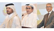 Khamis Al Mohannadi, Chairman of Technical Committee, Saud Al Attiyah, Director of Economic Policies and Research at the Ministry of Commerce and Industry and Dominic Holt, Partner at PwC Middle East, Deals Infrasructure and Government during Qatar PPP Sc