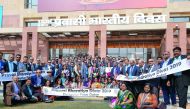 A view of 15th Pravasi Bharatiya Divas 2019 convention.