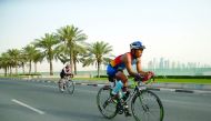 A file photo of the second edition of Doha Triathlon.