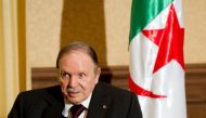 Algerian President Abdelaziz Bouteflika on June 15, 2015, in Algiers. (AFP/Alain Jocard) 