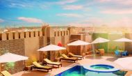A view of Dana Al-Sadd Hotel.