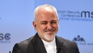 Iran's Foreign Minister Mohammad Javad Zarif smiles during the annual Munich Security Conference in Munich, Germany February 17, 2019. REUTERS/Andreas Gebert