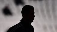 Juventus' Portuguese forward Cristiano Ronaldo warms up prior to the Italian Serie A football match Juventus vs Frosinone on February 15, 2019 at the Juventus stadium in Turin. / AFP / Marco BERTORELLO

