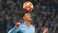 Manchester City's Aymeric Laporte. REUTERS/Wolfgang Rattay
