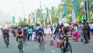 Action during the last year’s Ironman 70.3 triathlon in Colombo, Sri Lanka. 