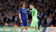 Chelsea's Kepa Arrizabalaga protests after he is called to be substituted Action Images via Reuters/Carl Recine 