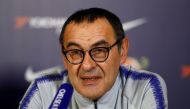 Chelsea manager Maurizio Sarri. Reuters/John Sibley