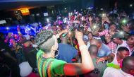  Kenyan expatriates during a cultural event in Qatar 