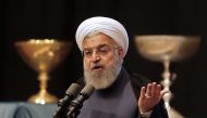 File photo of Iranian president Hassan Rouhani. AFP