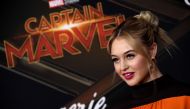 Iskra Lawrence attends Marvel Studios 