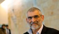 Jewish Power party's Michael Ben Ari attends a hearing at the Israeli Supreme Court in Jerusalem, on March 14, 2019, to be allowed to run to the Israeli parliament. AFP / Gil Cohen-Magen
 