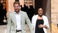 Britain's Meghan, Duchess of Sussex and Prince Harry the Duke of Sussex visit the Andalusian Gardens in Rabat, Morocco February 25, 2019. Facundo Arrizabalaga/Reuters