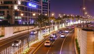 The Pearl-Qatar adorned with new light fixtures.