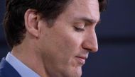 FILE PHOTO: Canadian Prime Minister Justin Trudeau. AFP / Lars Hagberg
