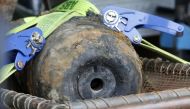 A defused, unexploded World War II bomb found in Berlin (Reuters file photo) 