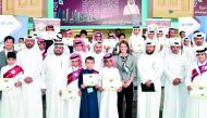 The students and some of the top financial minds of Qatar, on the sidelines of the event.