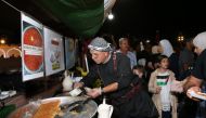 The festival, which opened yesterday at Katara, features Palestinian cuisine among others.