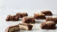 Bring Joy Coconut Chocolate Candies. Photo by Stacy Zarin Goldberg for The Washington Post; food styling by The Washington Post's Bonnie Benwick.

