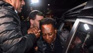 Brazilian football great Edson Arantes do Nascimento, known as Pele, arrives at Guarulhos International Airport, in Guarulhos some 25km from Sao Paulo, Brazil, on April 9, 2019. / AFP / NELSON ALMEIDA