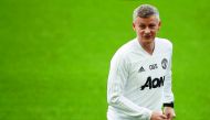 Manchester United manager Ole Gunnar Solskjaer during training. Action Images via Reuters/Carl Recine 