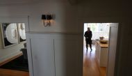 A real estate agent tours a home for sale during a broker open house on April 16, 2019 in San Francisco, California. Justin Sullivan/Getty Images/AFP 