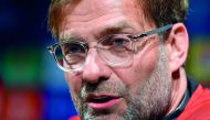Liverpool's German coach Jurgen Klopp holds a press conference at the Camp Nou Stadium in Barcelona on April 30, 2019 on the eve of the UEFA Champions League semi-final first leg football match between Barcelona and Liverpool. AFP / Josep Lago