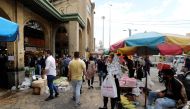 Iranians shop for ingredients on the third day of the holy Muslim month of Ramadan in northern Tehran on May 8, 2019.  AFP / Atta Kenare 