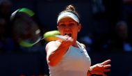 Romania's Simona Halep in action during her quarter final match against Australia's Ashleigh Barty REUTERS/Susana Vera