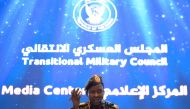 Spokesman of Sudan's Transitional Military Council Lieutenant General Shamseddine Kabbashi speaks during a press conference in Khartoum on May 7, 2019.  AFP / MOHAMED EL-SHAHED